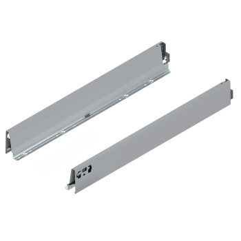 Boki szuflady TANDEMBOX Blum Antaro 378M5002SA, szare, wysokość M (83.6 mm), dł.500 mm, L/P