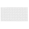 Odbojnik meblowy samoprzylepny 10x1,5mm, 50szt. PG-068W, ATM