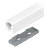 TIP-ON Blum 956.1201.BI adapter prosty krótki biały