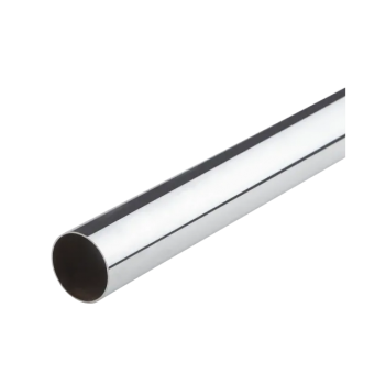 Drążek meblowy okrągły Ø25 chrom 1,5m gr.ścianki 1,0mm